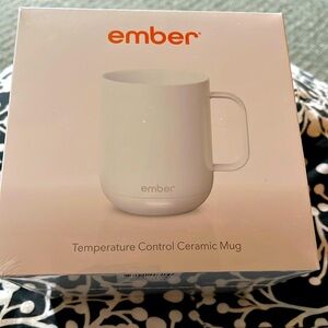 NIB Ember temperature control ceramic mug. Sealed in plastic wrap never opened.